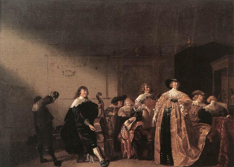 PALAMEDESZ, Antonie Party Scene with Music